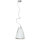 Moderne Pendelleuchte E27 SINGLE grau