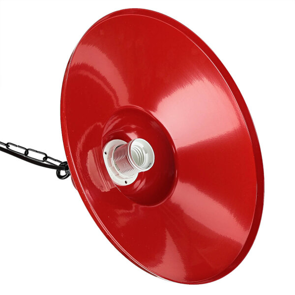 Pendelleuchte IRON in Rot