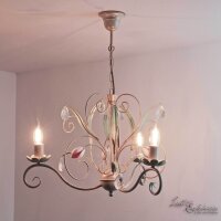 Florale Hängeleuchte Ø62cm 3-flmg