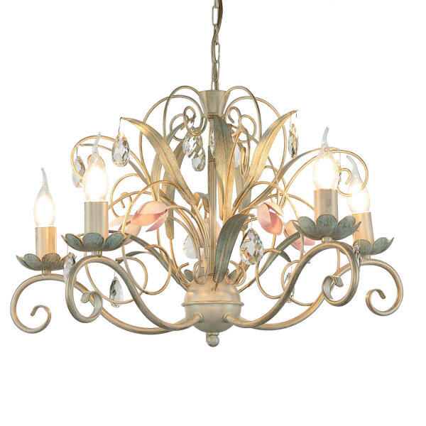 Hängeleuchte Floral Ø62cm 5-flmg