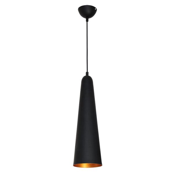 Moderne Hängelampe in Schwarz