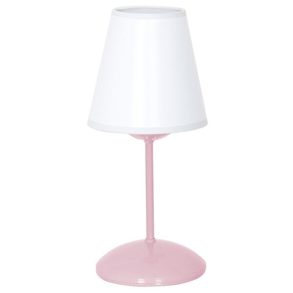 Schlichte Tischleuchte NIGHT in Rosa
