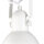 Weiße Spot Lampe DALLAS Retro Design E14 verstellbar