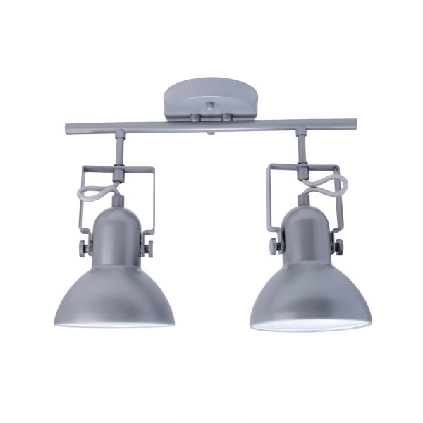 Deckenstrahler Anthrazit Metall Retro praktisch