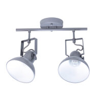 Deckenstrahler Anthrazit Metall Retro praktisch