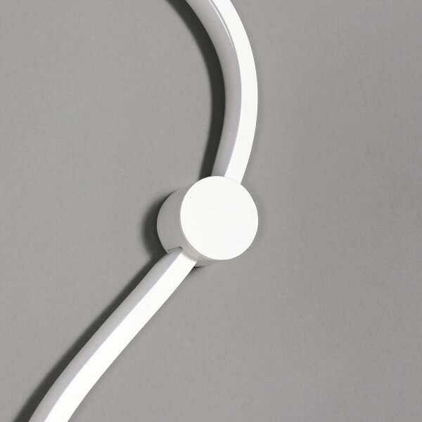 LED Wandlampe WAY Weiß Metall Modern dekorativ Flur