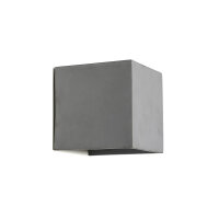 Beton Wandlampe eckig Modern Design Up Down ADEC
