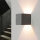Beton Wandlampe eckig Modern Design Up Down ADEC