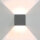 Beton Wandlampe eckig Modern Design Up Down ADEC