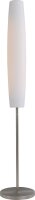 Dimmbare LED Stehlampe mit Glasschirm Mattwei&szlig;