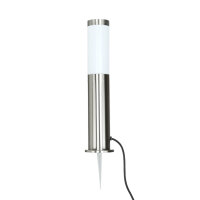 Edelstahl Außenleuchte mit Kabel + Stecker