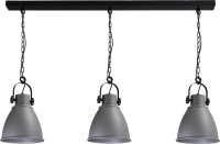 Loft Pendelleuchte Grau Made in EU verstellbar