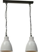 Loft Pendelleuchte Loftlampe in Wei&szlig;