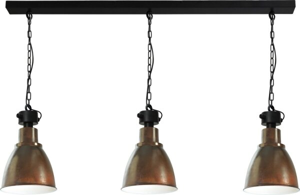 Loft Hängelampe Braun Industrial Style Made in EU