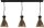 Loft H&auml;ngelampe Braun Industrial Style Made in EU