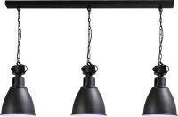 Loft H&auml;ngelampe Schwarz Metall Premiumqualit&auml;t