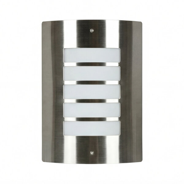 Außenwandlampe Edelstahl IP44 wetterfest Haus Modern