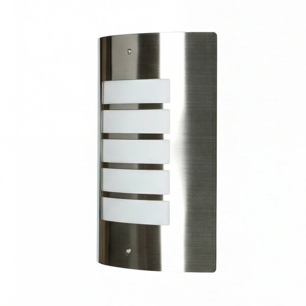 Außenwandlampe Edelstahl IP44 wetterfest Haus Modern