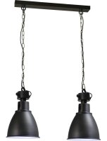 Loft Pendelleuchte Schwarz Metall Industrial Style