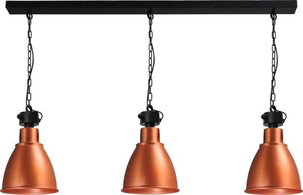 Industrie Pendelleuchte in Kupfer Groß Loft Design
