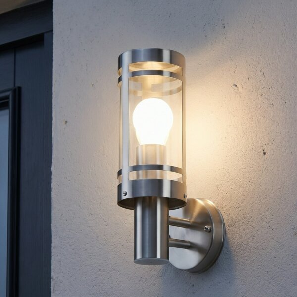 Wandlampe Außen Edelstahl Modern IP44 Garten Hof